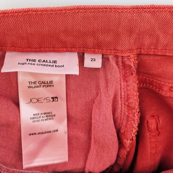 Joe's The Callie High Rise Cropped Bootcut Jeans / Vintage Stretch - Picture 13 of 14